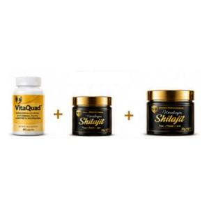 combo 3 vitaquad + shilajit (30g) + shilajit (50g)